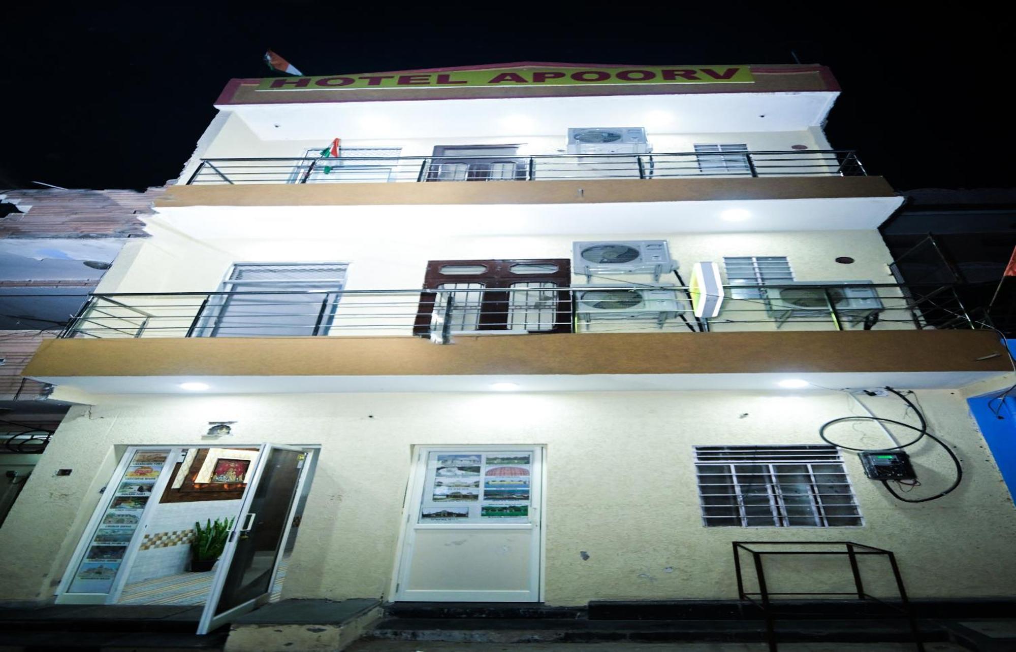 Hotel Apoorv - Near Jaipur Railway Station Dış mekan fotoğraf